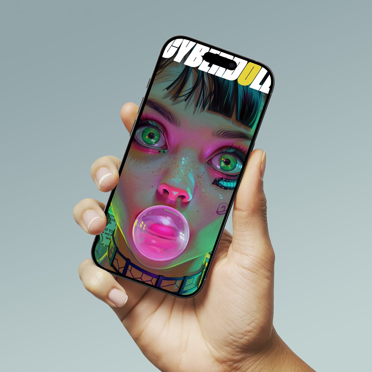 CYBERDOLL Phone Wallpaper (FREE) By PAPERBOY
